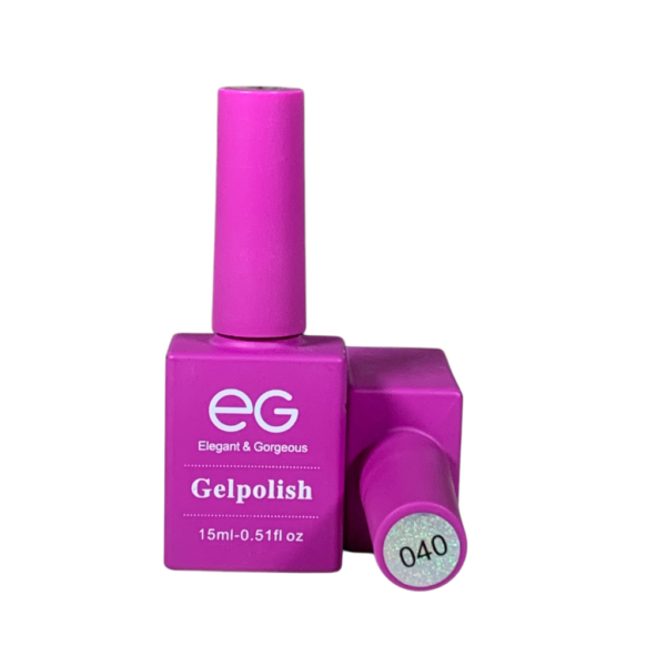 EG Elegant and Gorgeous Gel Nail Polish | Magenta 040 | 0.5oz