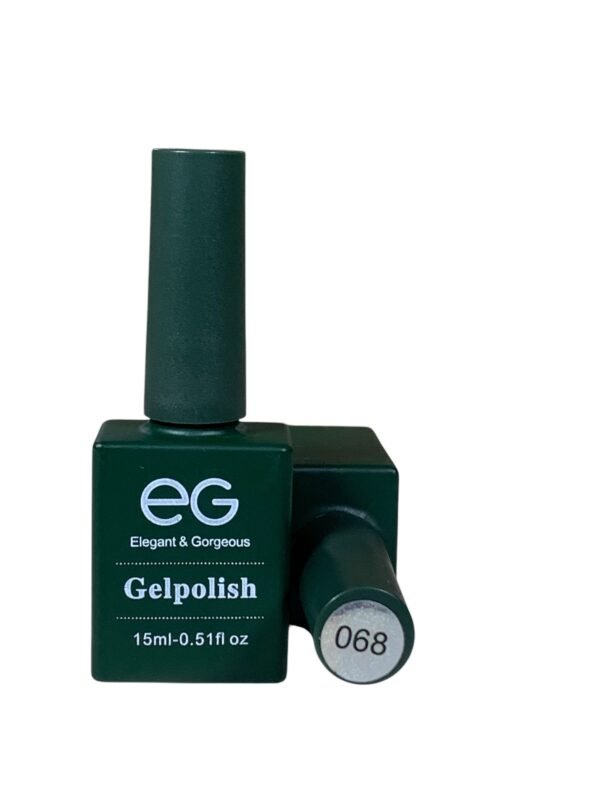 EG Elegant and Gorgeous Gel Nail Polish | Green 068 | 0.5oz