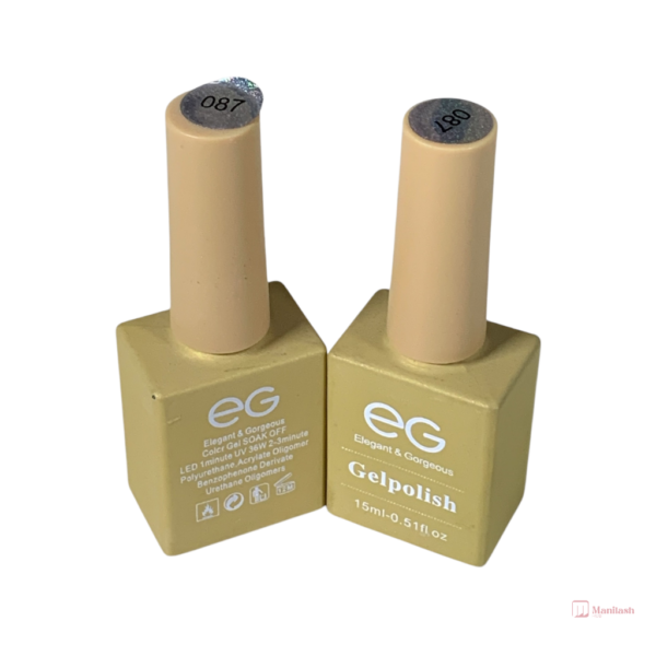 EG Elegant and Gorgeous Gel Nail Polish | Gold 087 | 0.5oz