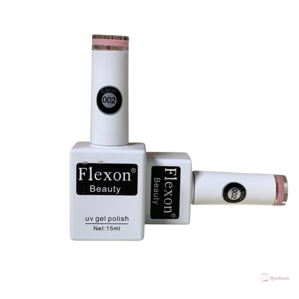 Flexon Beauty Gel Nail Polish | Pink 002 | 0.5oz