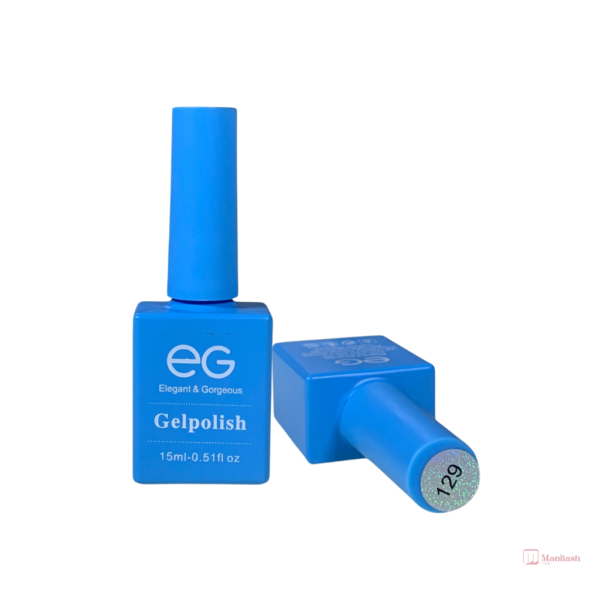 EG Elegant and Gorgeous Gel Nail Polish | Sky Blue 129 | 0.5oz
