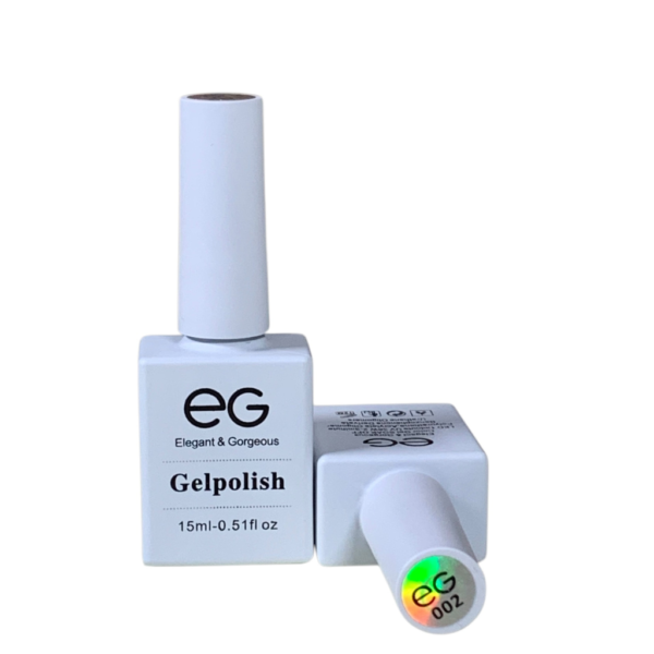 EG Elegant and Gorgeous Gel Nail Polish | White 002 | 0.5oz