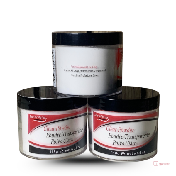 SuperNail White Acrylic Nail Powder | 4oz