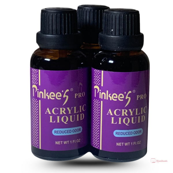 Pinkee's Pro Acrylic Liquid | Reduced Odor | 1oz