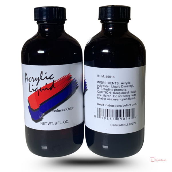 Pinkee's Pro Acrylic Liquid | Reduced Odor | 8oz - Image 2