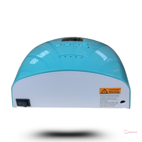 Rechargeable UV Nail Lamp | Nail Dryer | Teal color - Image 2