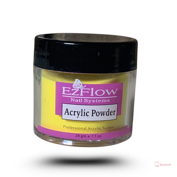 EZ Flow Ultrafine Acrylic Nail Powder | Yellow | 1oz