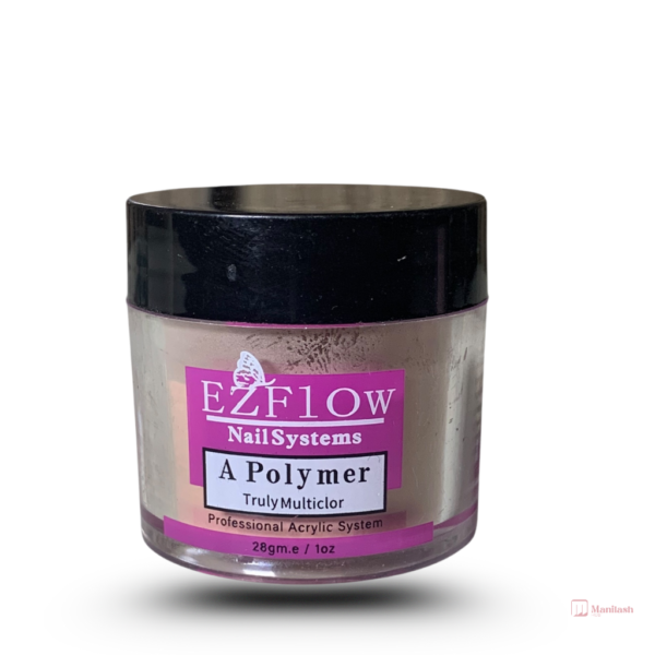 EzFlow A Polymer Acrylic Nail Powder | Truly Multicolor | 1oz