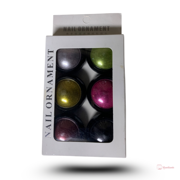 Chrome Nail Powder | Set of 6 colors