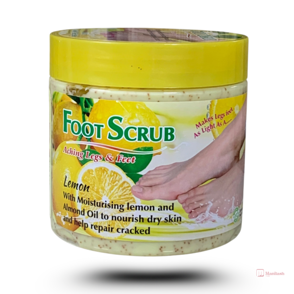 Wokali Footscrub for aching legs and feet | Lemon | Each