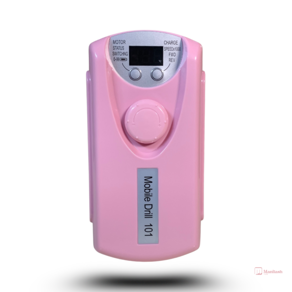 Rechargeable Mobile Nail Drill 101 | Pink | 35000RPM