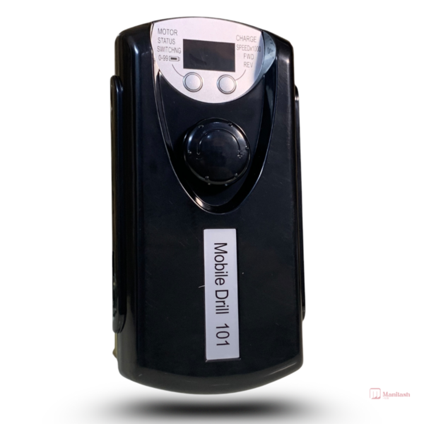 Rechargeable Mobile Nail Drill 101 | Black | 35000RPM - Image 2