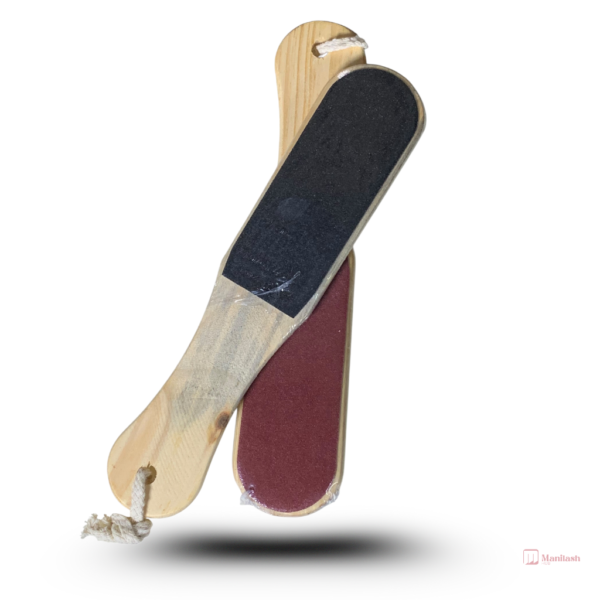Wooden Pedicure File | Black | Each