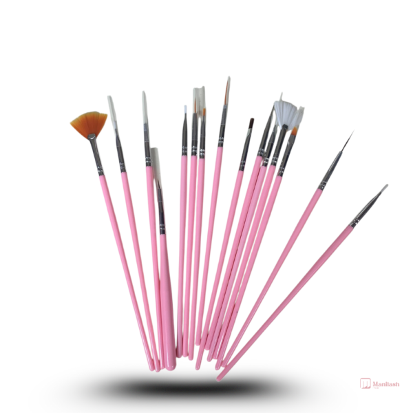 15-in-1 Liner Nail Art Brush Set
