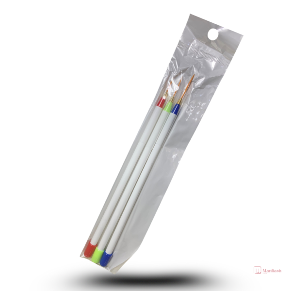3-in-1 Nail Art Brush Set