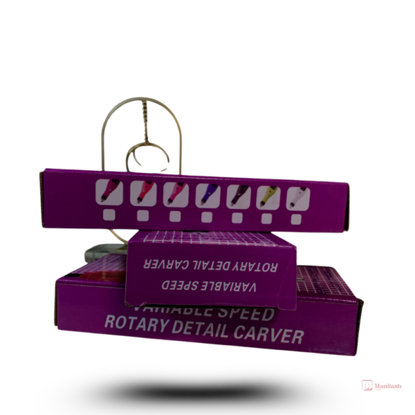 Power bank Rotary detail Nail Drill Carver l Red